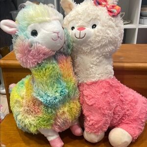 Colorful Plush Llama  Set